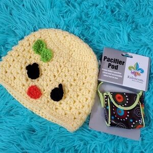 Baby Pacifier and Cap Lot